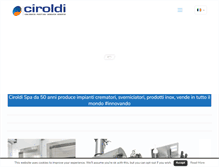 Tablet Screenshot of ciroldi.it